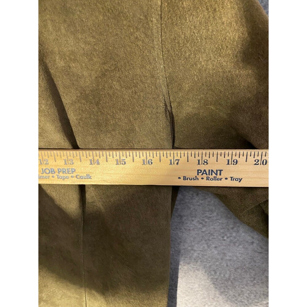 Vintage Eddie Bauer Seattle Suede Western Shirt Jacket Women’s XS Washable - Picture 8 of 10